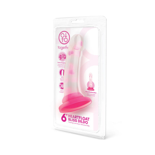 TOGETHER 6" HEARTFLOAT BLISS DILDO