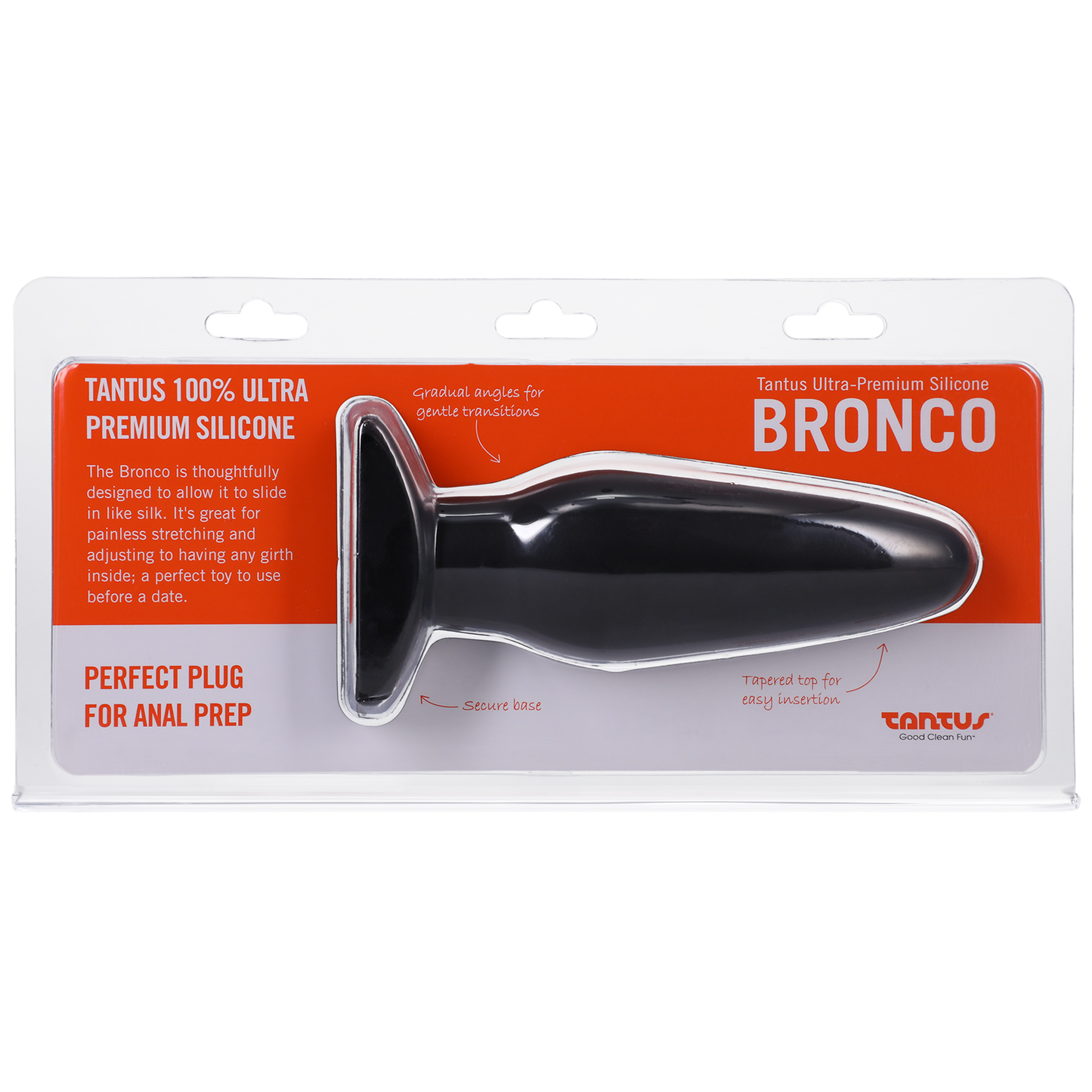 Tantus Silicone Bronco Silicone Butt Plug