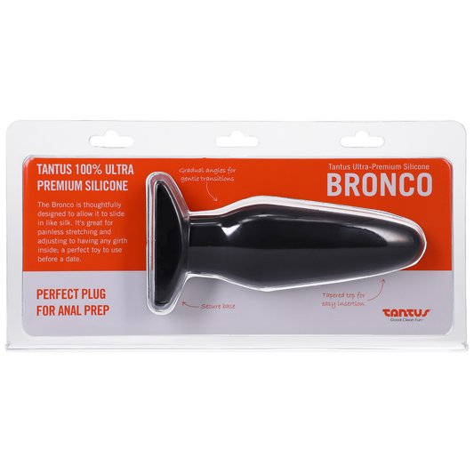 Tantus Silicone Bronco Silicone Butt Plug