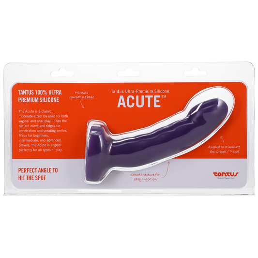 Tantus Acute Amethyst Medium