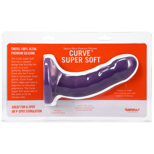 Tantus Silicone Curve Dildo Amethyst