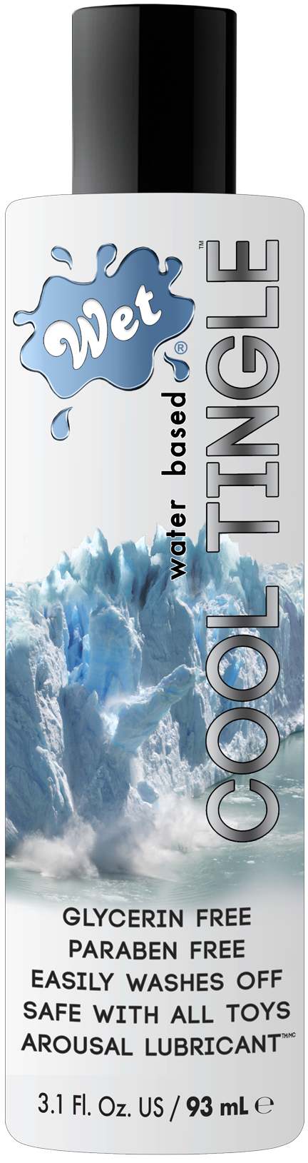Wet® Cool Tingle Water Based 3.1 Fl. Oz./93mL
