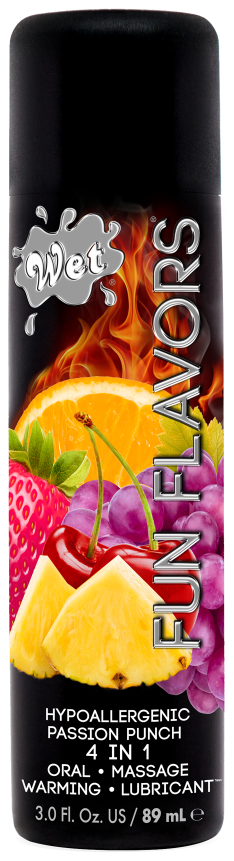 Wet Fun Flavors Passion Punch 4 in 1 3oz