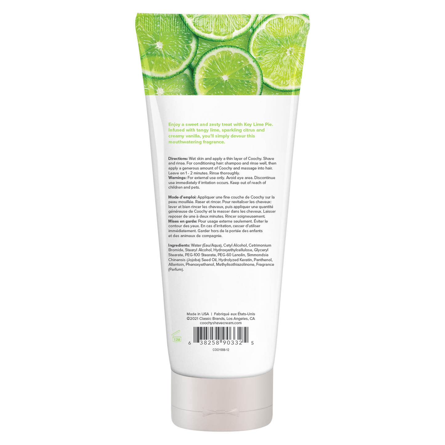 COOCHY SHAVE CREAM Key Lime Pie 12.5 fl oz | 370 mL