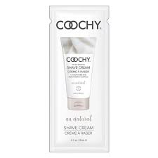 COOCHY SHAVE CREAM Au Natural 0.5 fl oz | 15mL - FOIL