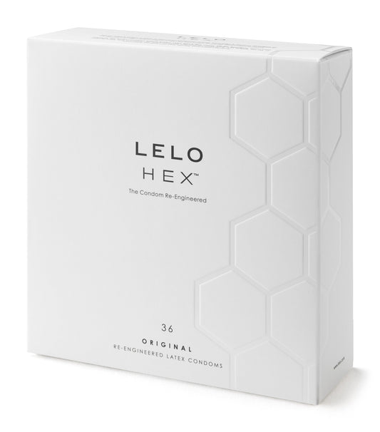 LELO HEX Original Condoms, 36 Pack