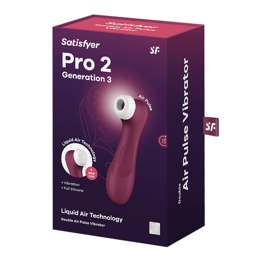 Satisfyer Pro 2 Generation 3 - Wine Red