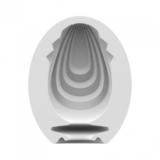 Satisfyer Masturbator Egg Single (Savage) Light Blue