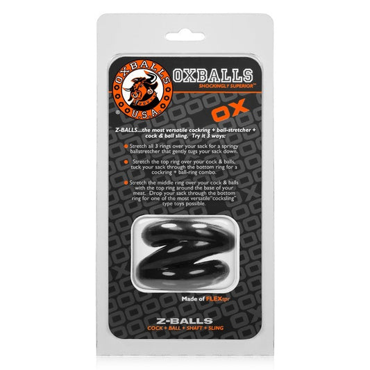 OXBALLS Z-BALLS ballstretcher BLACK