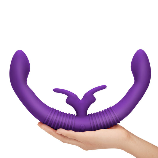 TOGETHER COUPLES VIBRATOR W/ REMOTE CONTROL