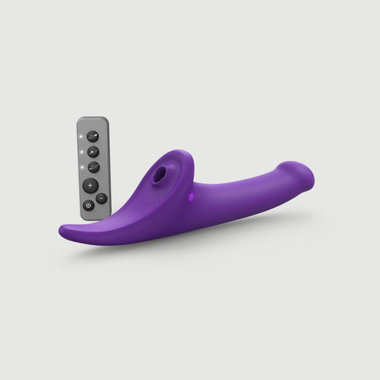 MULTI ORGASM DILDO - M - PURPLE