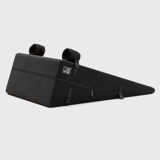Black Label Ramp Sex with Cuffs, Décor Velvet, Black