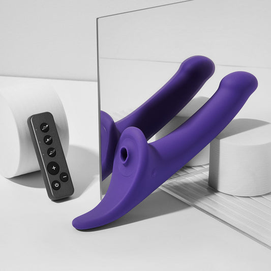 MULTI ORGASM DILDO - S - PURPLE