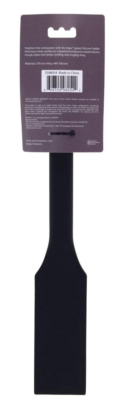 Edge Spiked Silicone Paddle