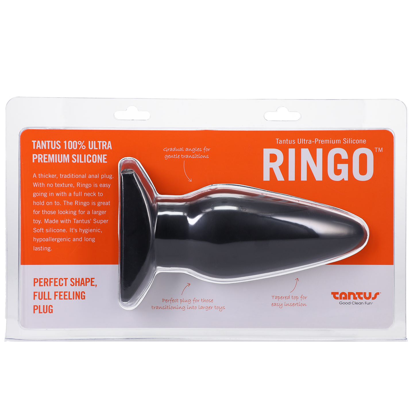 Tantus Silicone Ringo Silicone Butt Plug