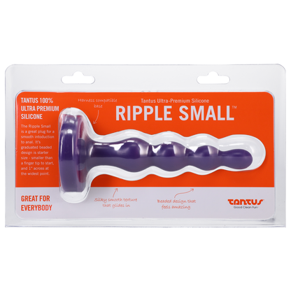 Tantus Ripple Small Amethyst Firm