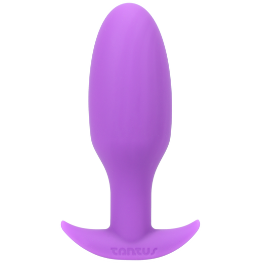Tantus Silicone Ryder Butt Plug - Lilac