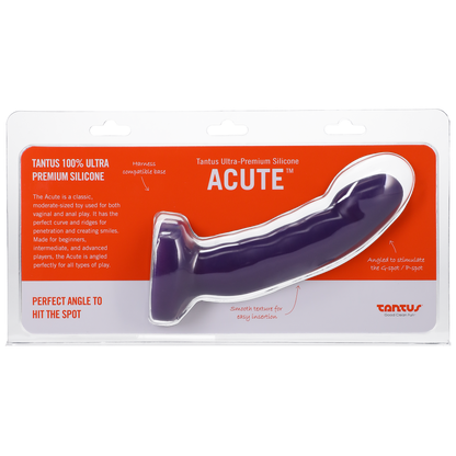 Tantus Acute Amethyst Medium