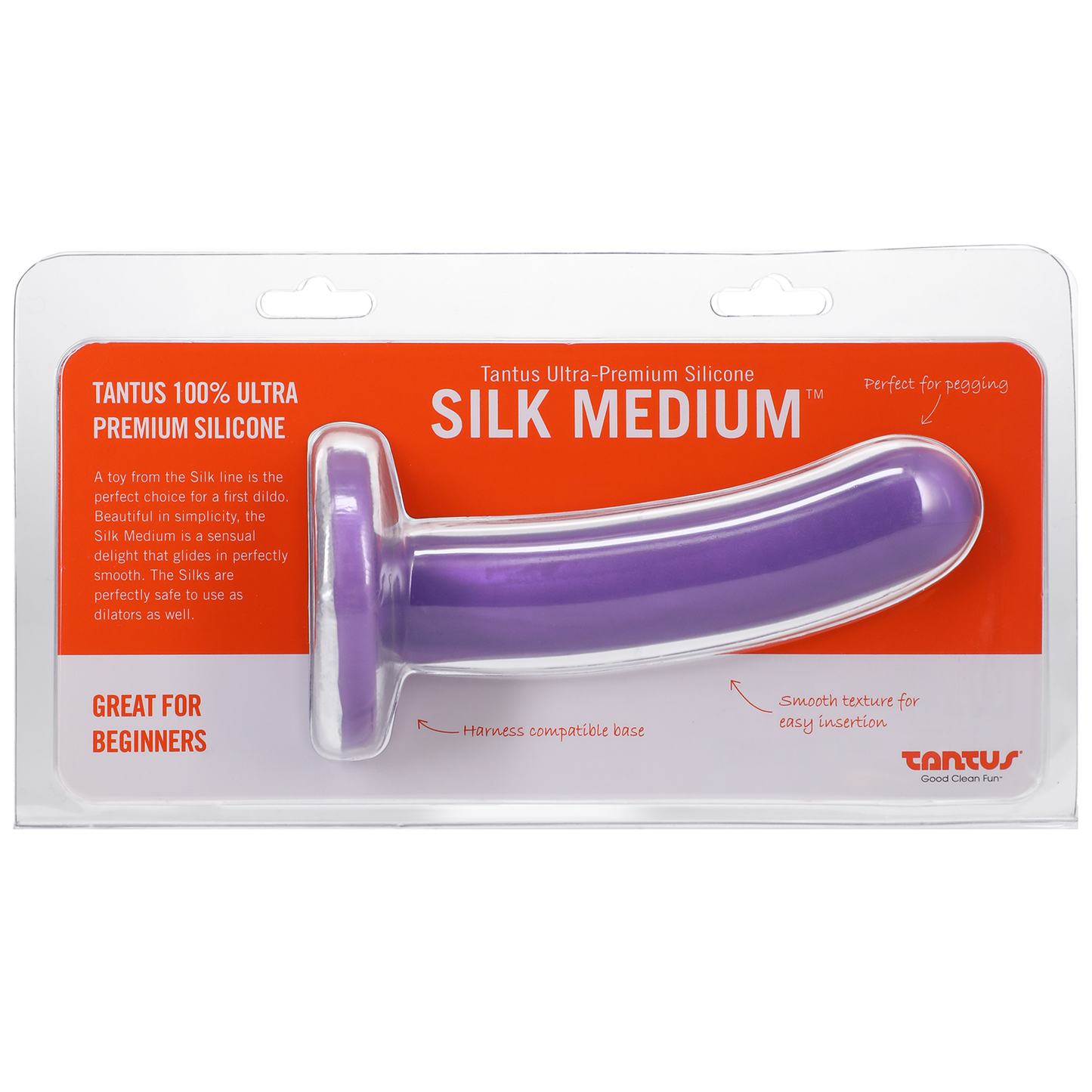Tantus Silk Medium Lavender Firm