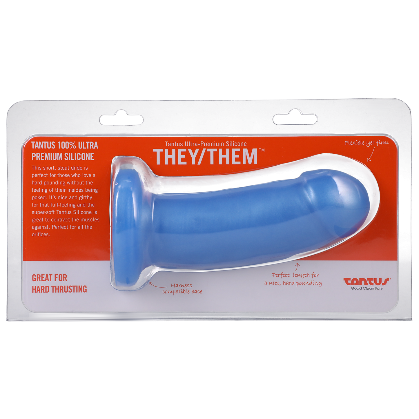 Tantus They / Them Azure Soft