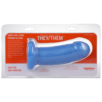 Tantus They / Them Azure Soft