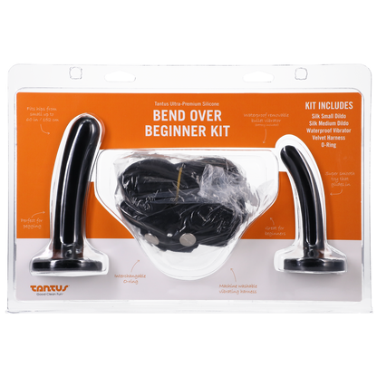 Tantus Bend Over Beginner Harness Kit Onyx Firm