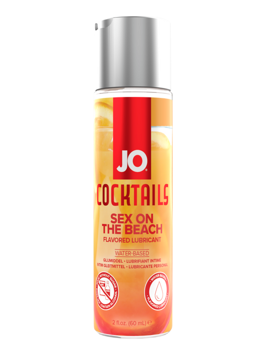 JO Cocktails - Sex on the Beach Flavored Lubricant - 2 floz 60 mL