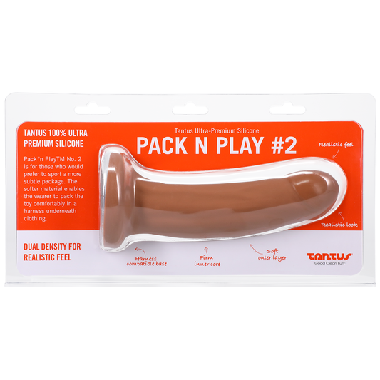 Tantus Silicone Pack'n Play No.2 Dildo