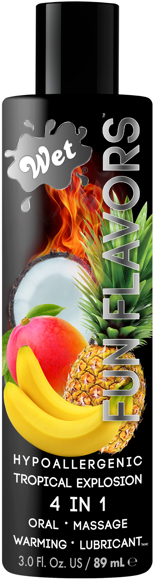 Wet Fun Flavors Tropical Explosion 4 in 1 3oz
