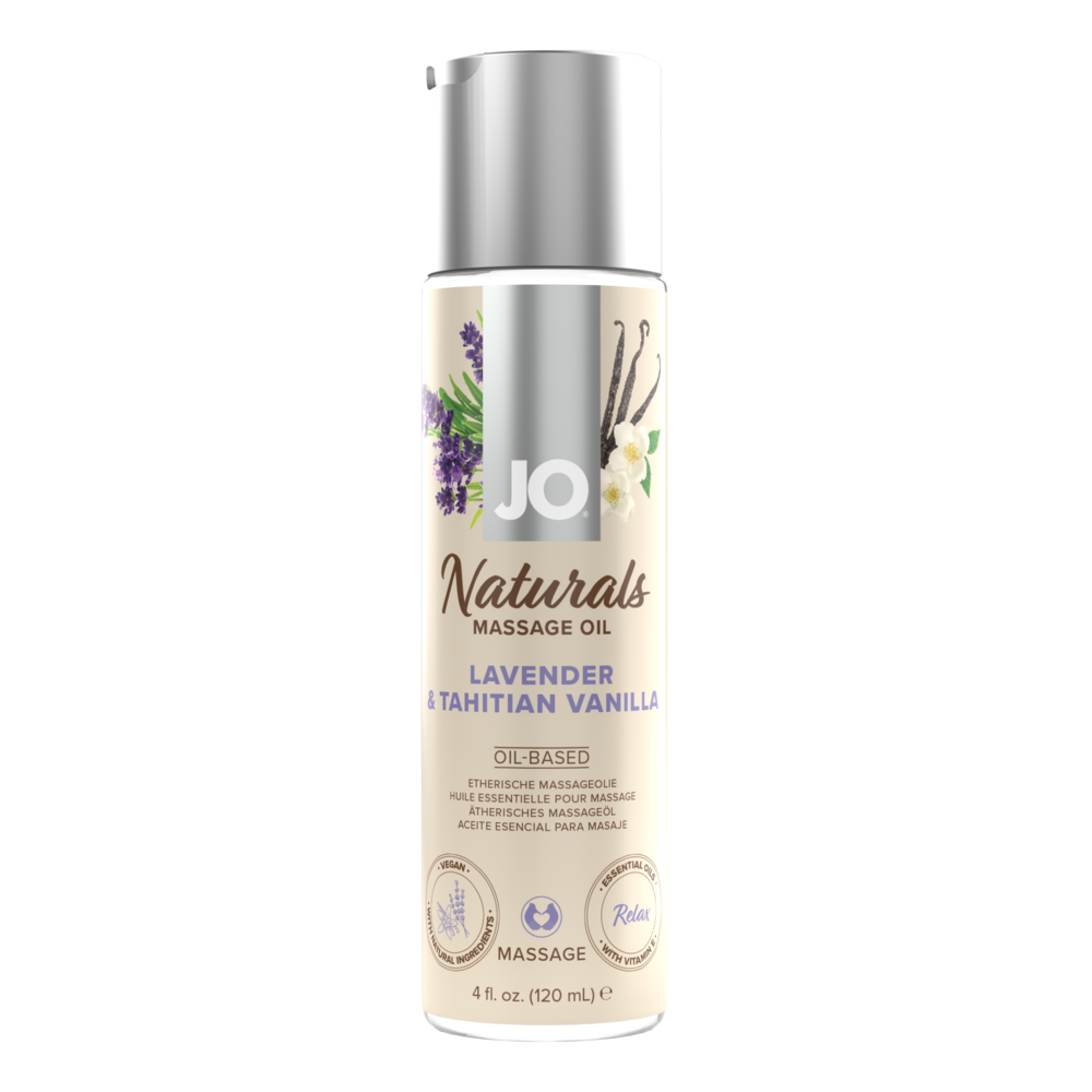 JO Naturals - Lavender & Vanilla - Massage 4 floz / 120 mL