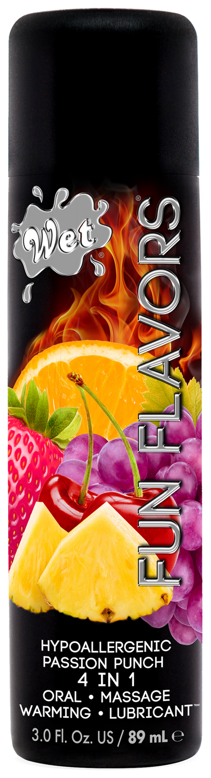 Wet Fun Flavors Passion Punch 4 in 1 3oz