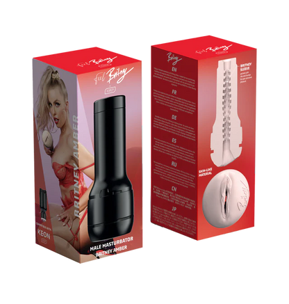 Kiiroo Feel Britney Amber Stroker