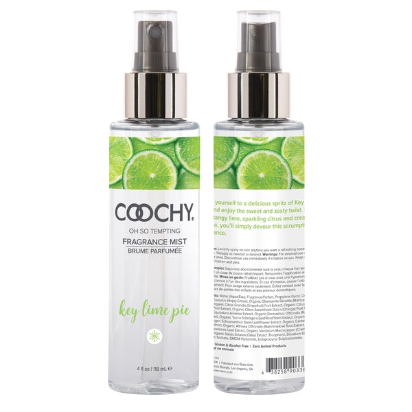 COOCHY Oh So Tempting Fragrance Mist Key Lime Pie 4oz | 118mL