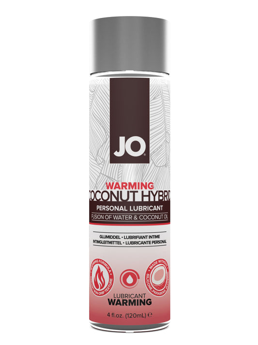 JO Coconut Hybrid - Warming - Lubricant 4 floz / 120 mL