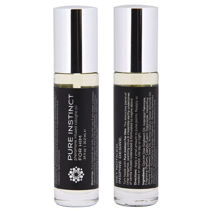 PURE INSTINCT Pheromone Cologne Oil Roll-On For Him .34oz | 10mL