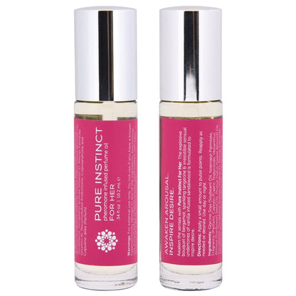 PURE INSTINCT Pheromone Perfume Oil Roll-On For Her .34oz | 10mL