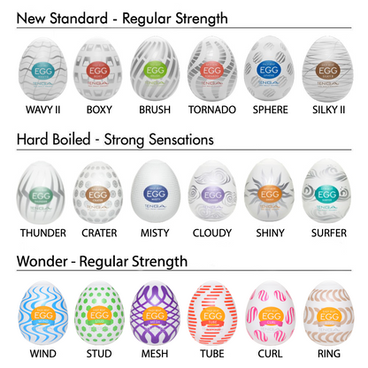 Tenga Egg Thunder Stronger Male Masturbator