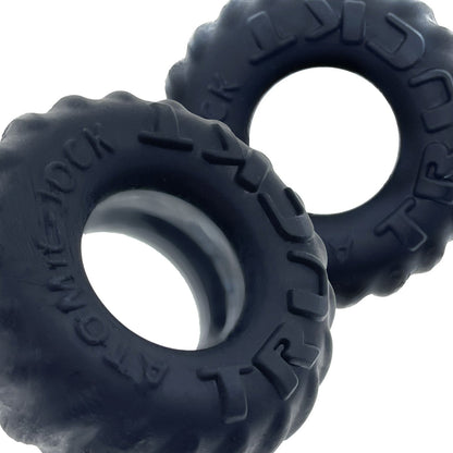 Oxballs TRUCKT, 2-piece cockring - PLUS+SILICONE special edition - NIGHT